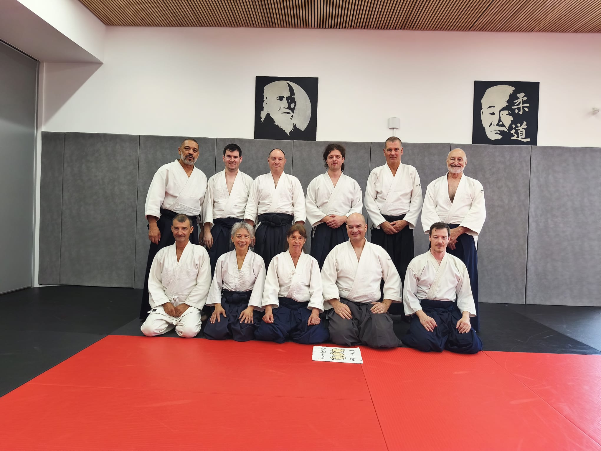 Travail sur la présence et la martialité sur le tatami